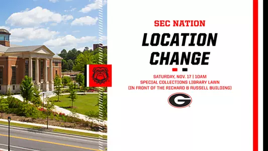 SEC Nation Moves Location