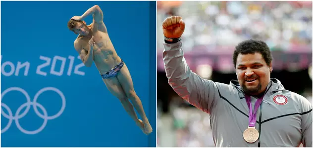 Diver Chris Colwill and shot putter Reese Hoffa are part of the 2017 Circle of Honor class.