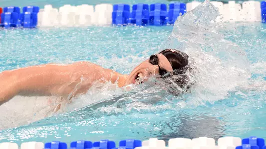 Georgia's Walker Higgins during the NCAA Men's Swimming and Diving Championships in Minneapolis, Minn., on Thursday, March 21, 2018. (Photo by Steven Colquitt)