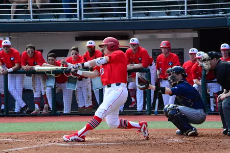 Michael Curry Hitting in Red