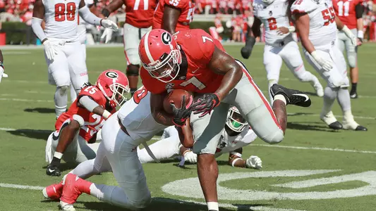 Georgia running back D'Andre Swift