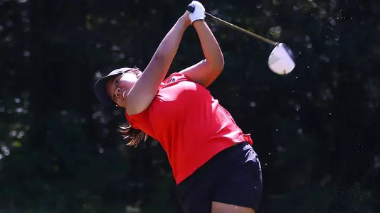 Georgia golfer Harmie Constantino participates in a qualifying tournament at the University of Georgia Golf Course in Athens, Ga., on Sunday, Aug., 26, 2018. (Photo by Kristin M. Bradshaw)