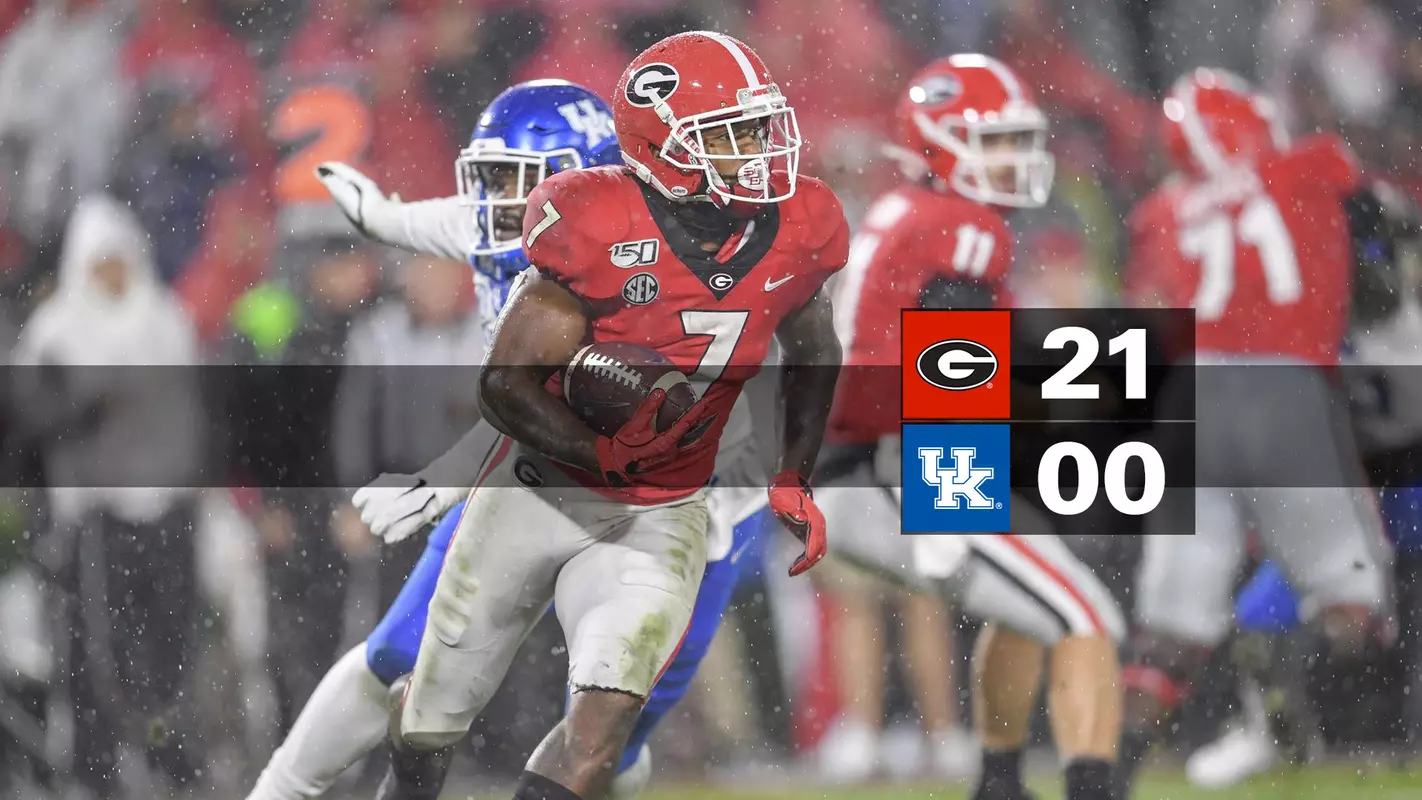 19FB Score - Georgia vs. Kentucky