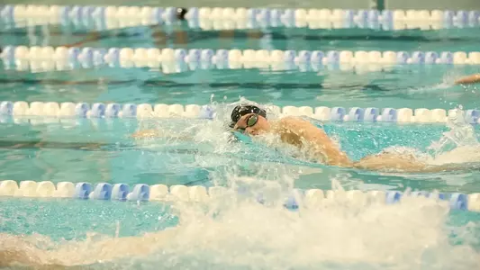 Georgia swimmer Courtney Harnish competes at North Carolina on Oct. 25, 2019.