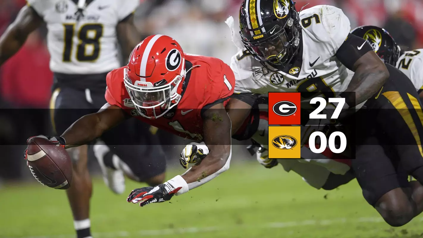 19FB Score - Georgia vs. Missouri
