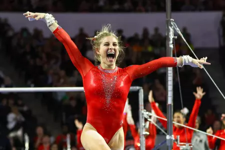 Sydney Snead on Senior Day