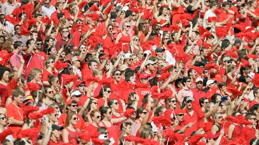 Fans at Sanford Stadium