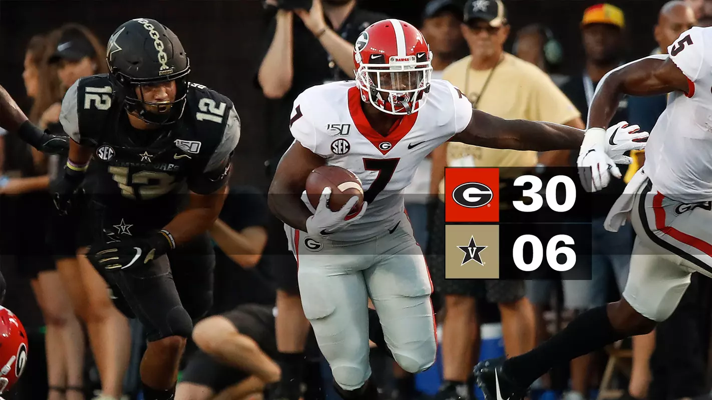 19FB Score - Georgia vs Vanderbilt