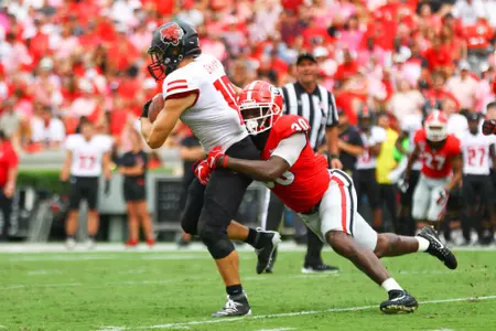 Georgia inside linebacker Tae Crowder