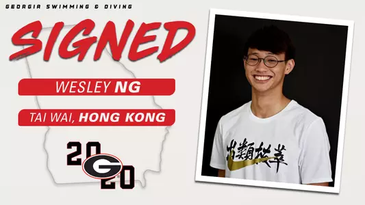 Hong Kong native Wesley Ng has signed with Georgia.