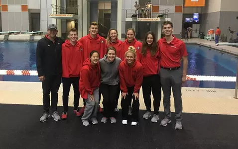 Georgia diving began the 2020 calendar at the Tennessee Diving Invitational.