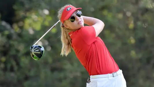 Georgia's Caterina Don during a practice round at the UGA Golf Course in Athens, Ga., on Friday, Sept. 4, 2020. (Photo by Steven Colquitt)