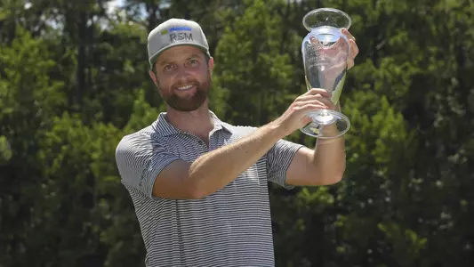 ST. AUGUSTINE, FLORIDA - JUNE 20: Chris Kirk wins the Korn Ferry Tour's The King & Bear Classic at World Golf Village on the King & Bear Golf Course on June 20, 2020 in St. Augustine, Florida. (Photo by Stan Badz/PGA TOUR via Getty Images)