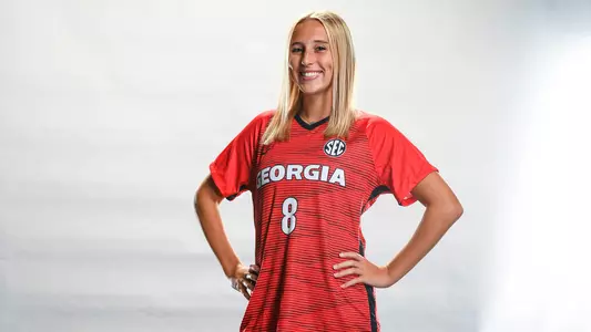 Georgia defender Caroline Chipman (8)
