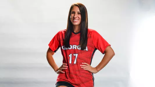 Georgia defender Jessie Denney (17)