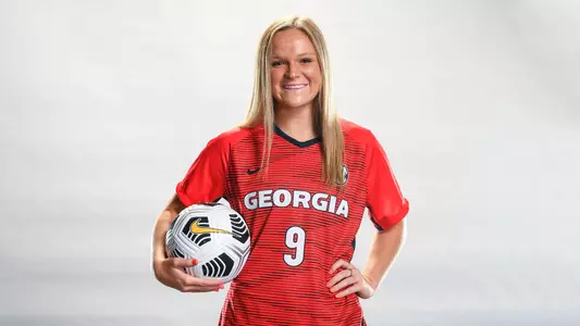Georgia defender Kristen Edmond (9)