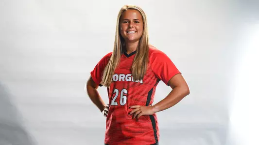 Georgia forward Katie Ralys (26)