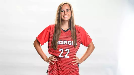 Georgia forward Taylor Rish (22)