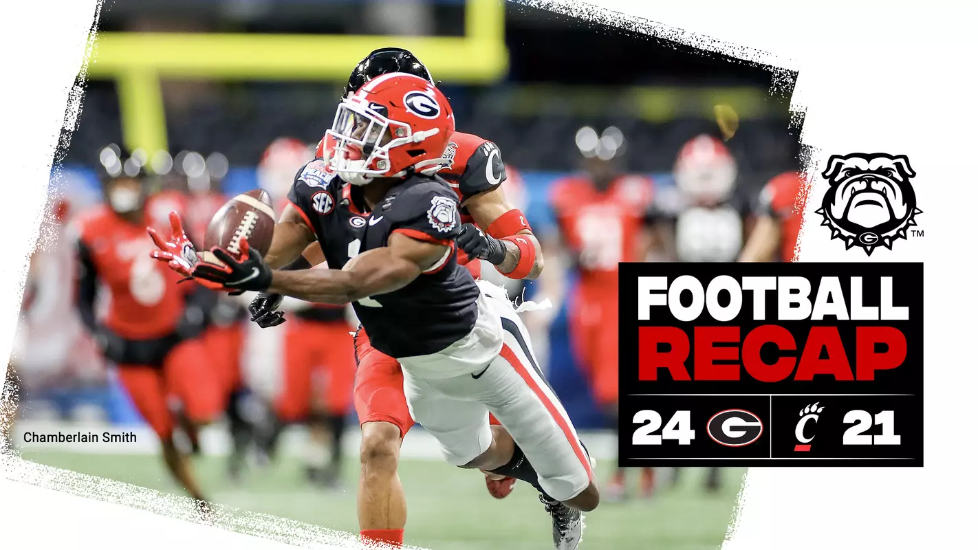 20FB Score - Georgia 24, Cincinnati 21