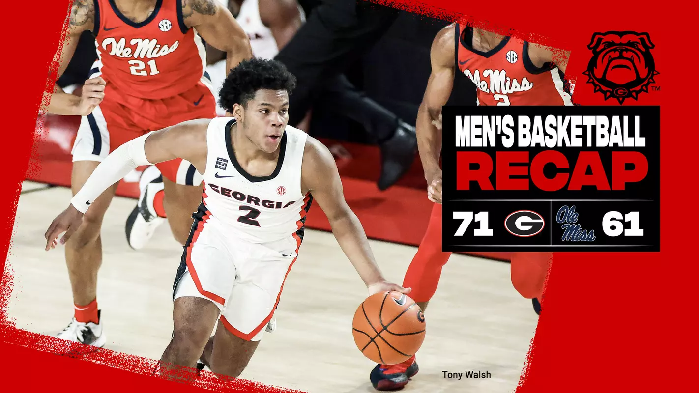 21MBB Score - Georgia 71, Ole Miss 61