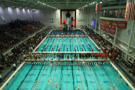 Gabrielsen Natatorium hosts the 2019 SEC Swimming & Diving Championships