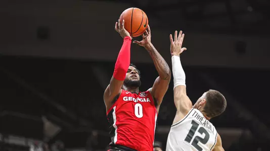 Jailyn Ingram in an exhibition game against Charlotte on Oct. 24, 2021. (Photo by Jordan Lange).