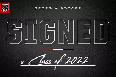 Georgia soccer announced its 2022 signing class Wednesday afternoon.