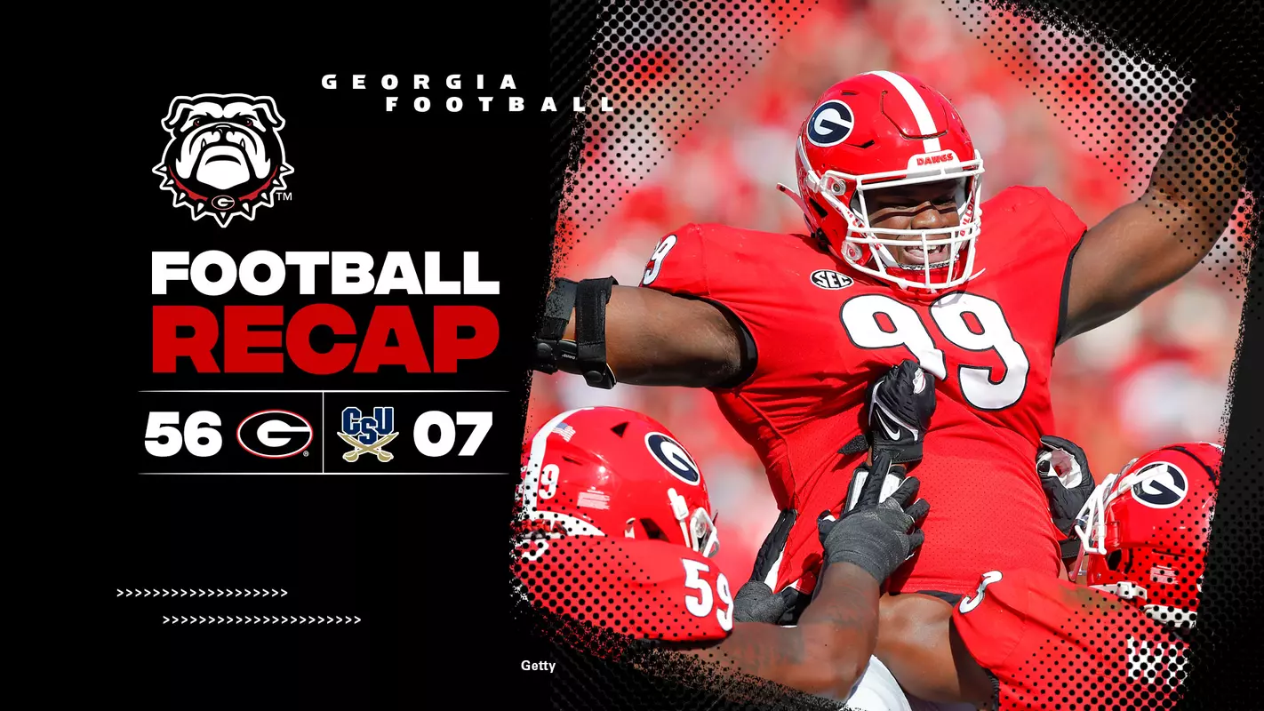21FB Score - Georgia 56, Charleston Southern 7