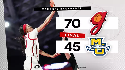21WBB Score - Georgia 70, Marquette 45
