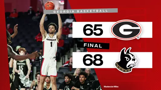 21MBB Score - Georgia 65, Wofford 68