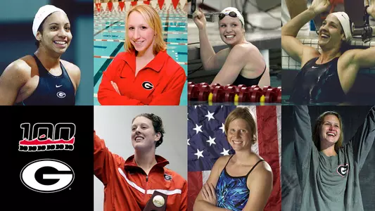 Seven former Georgia swimmers were named to the CSCAA 100 Greatest Swimmers & Divers list.