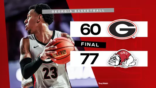 21MBB Score - Georgia 60, Gardner-Webb 77