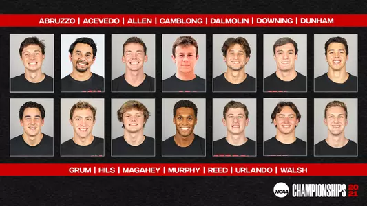 Georgia swimming and diving received 13 invitations to the Men's NCAA Championships.