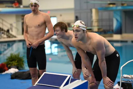 Georgia's 800 Freestyle Relay team set a new school record Wednesday evening at the NCAA Championships.