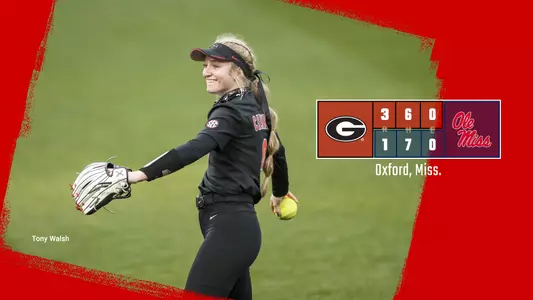 21SB Score - Georgia 3, Ole Miss 1