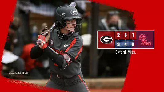21SB Score - Georgia 2, Ole Miss 3
