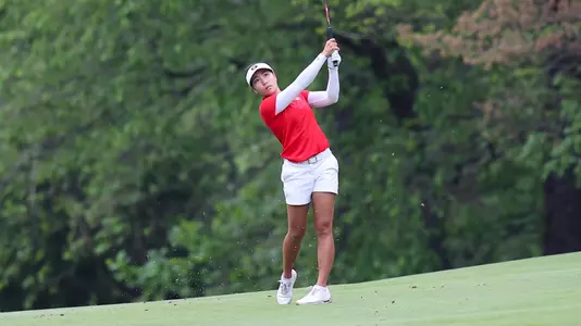 Jo Hua Hung in the 2021 SEC Women's Golf Chamionship at Greystone Country Club,Birmingham Alabama. (Jimmy Mitchell/SEC)