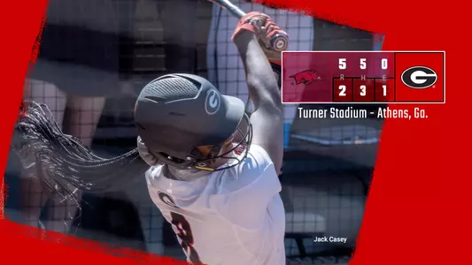 21SB Score - Georgia 2, Arkansas 5