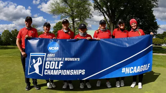 Georgia after winning the 2021 NCAA Columbus Regional ( Photo by Tim Cowie).