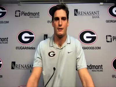 Georgia Football Pre-Clemson Player Press Conference - John Fitzpatrick