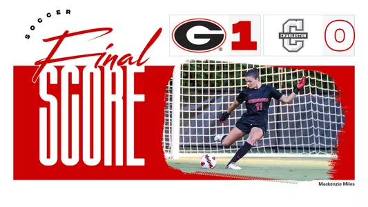21SOC Score - Georgia 1, College of Charleston 0