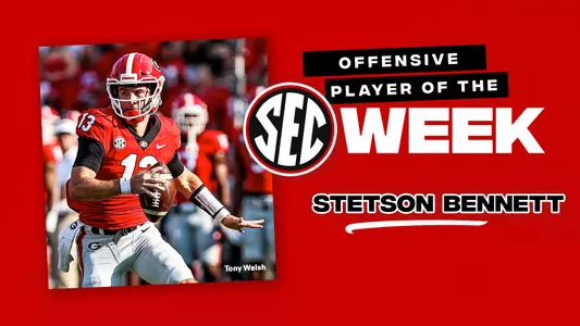 21FB SEC Player of the Week - Stetson Bennett