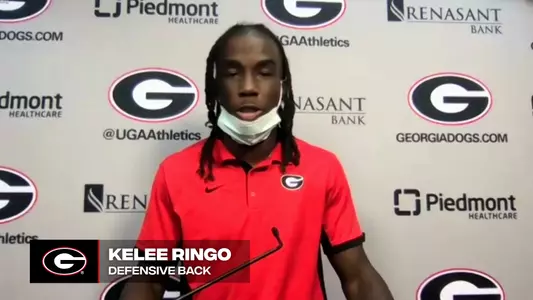 Georgia Football Pre-South Carolina Player Press Conference - Kelee Ringo