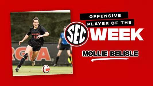 21SOC SEC Offensive Player of the Week - Mollie Belisle