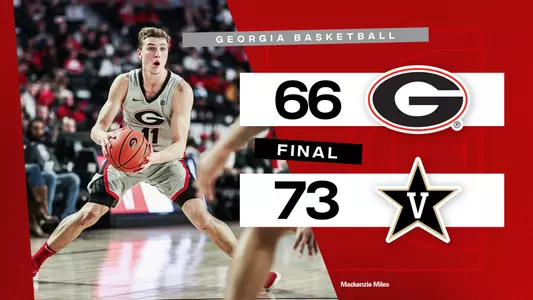 22MBB Score - Georgia 66, Vanderbilt 73