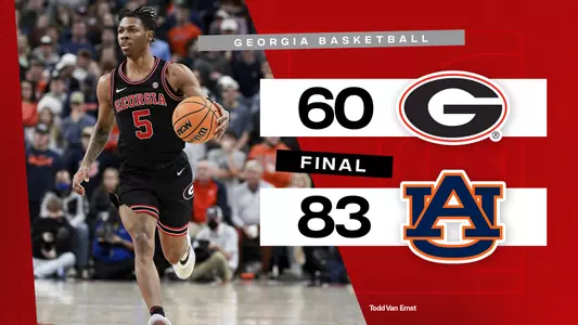 22MBB Score - Georgia 60, Auburn 83