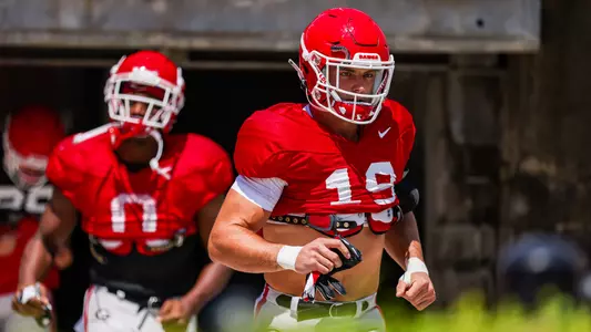 Brock Bowers Warmup.