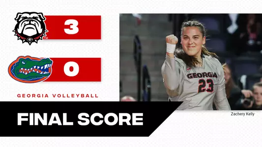 22VB Score - Georgia 3, Florida 0