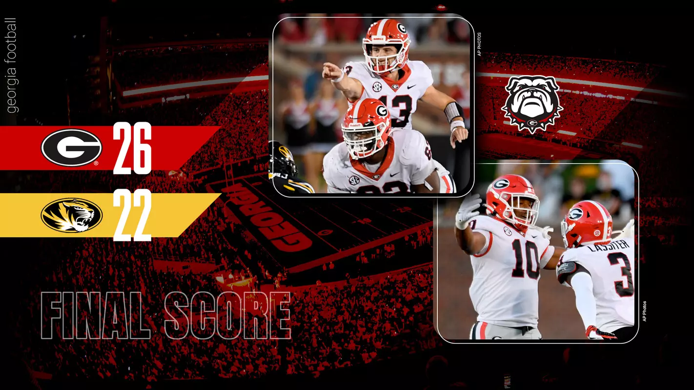 22FB Score - Georgia 26, Missouri 22