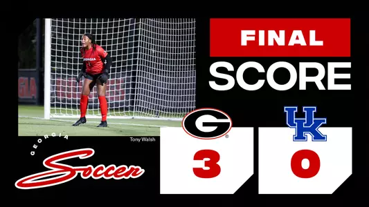 22SOC Score - Georgia 3, Kentucky 0